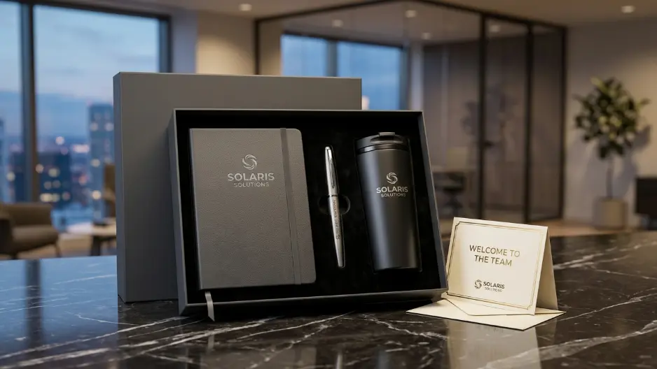 Corporate Gift Set dengan Logo Perusahaan yang Eksklusif